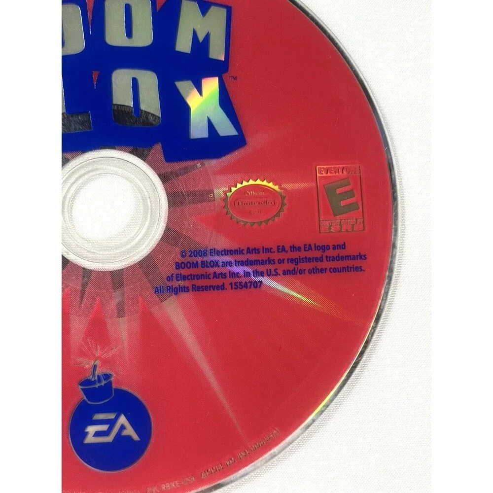 Boom Blox Nintendo Wii A Steven Spielberg Game Disc Only Tested